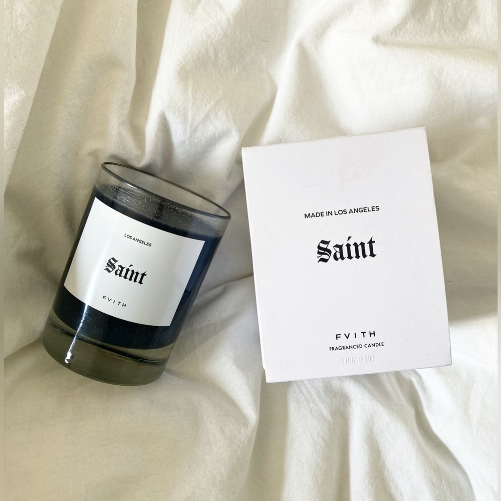 Used FVITH Saint Candle, With Box